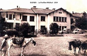 OUENZA - PAVILLON MEDICAL - 1954